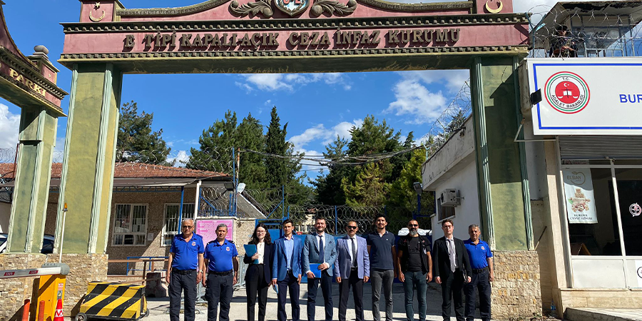 Burdur Açık Ceza İnfaz Kurumuna Habersiz Ziyaret