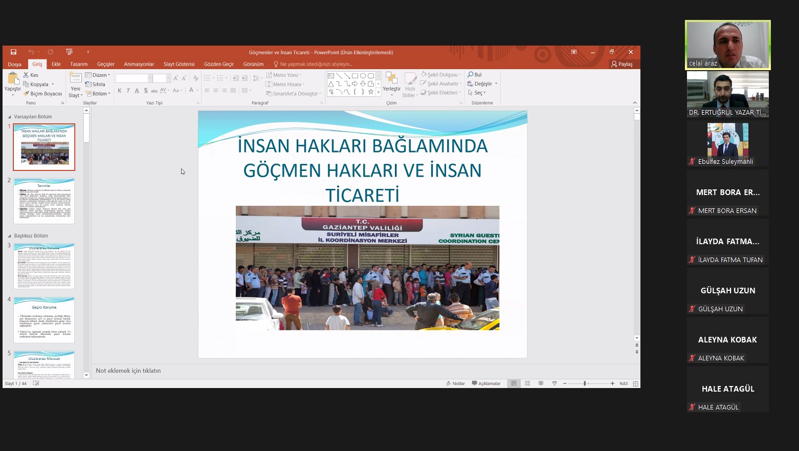 Üsküdar Üniversitesinde “İnsan Hakları Bağlamında Göçmen Hakları ve İnsan Ticareti” Konulu Bilgilendirme Konferansı Gerçekleştirildi