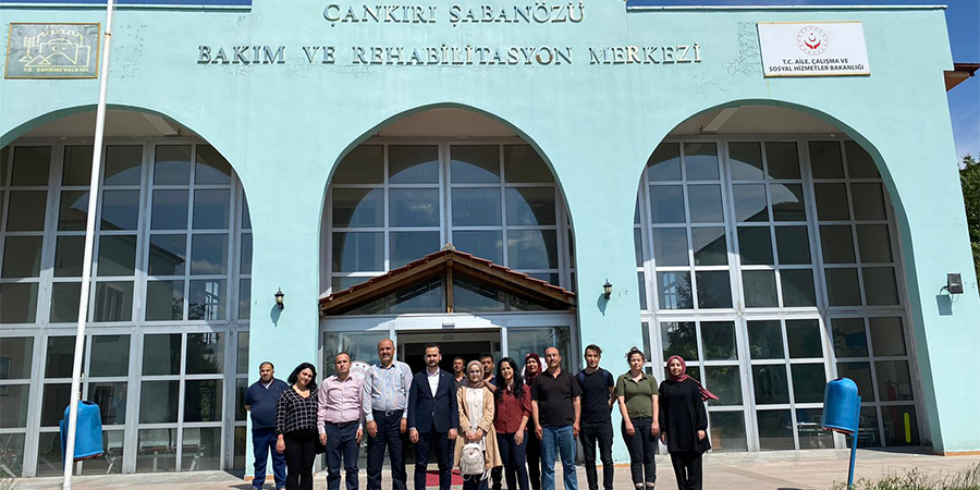 TİHEK Heyeti Çankırı Şabanözü Bakım, Rehabilitasyon ve Aile Danışma Merkezine Habersiz Ziyaret