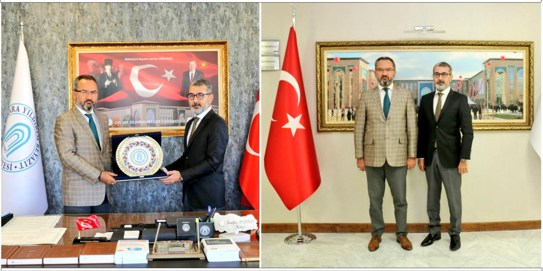 TİHEK Başkanı Prof. Dr. Muharrem Kılıç’tan AYBÜ Rektörü Prof. Dr. İbrahim Aydınlı’ya Ziyaret