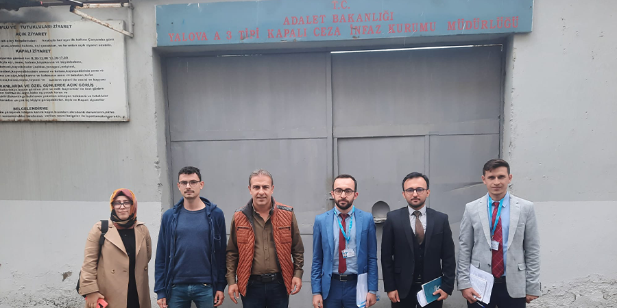 Yalova A3 Tipi Kapalı Ceza İnfaz Kurumuna Habersiz Ziyaret