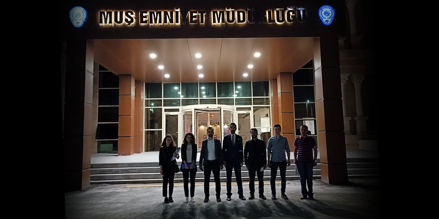 TİHEK Heyeti Muş İl Emniyet Müdürlüğü Nezarethanelerine Habersiz Ziyaret Gerçekleştirdi