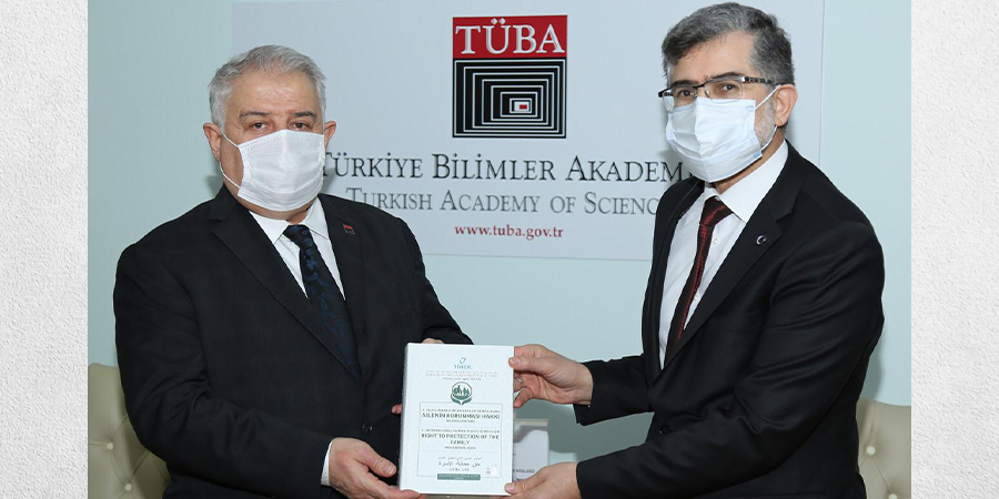Başkan Süleyman Arslan TÜBA Başkanı Prof. Dr. Muzaffer Şeker’i Ziyaret Etti