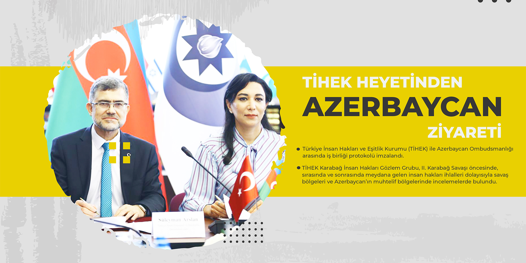 TİHEK Azerbaycan’da İncelemelerde Bulundu