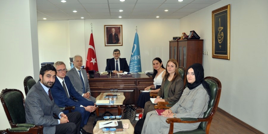 İsviçre Ankara Büyükelçiliği Heyeti Kurumumuzu Ziyaret Etti