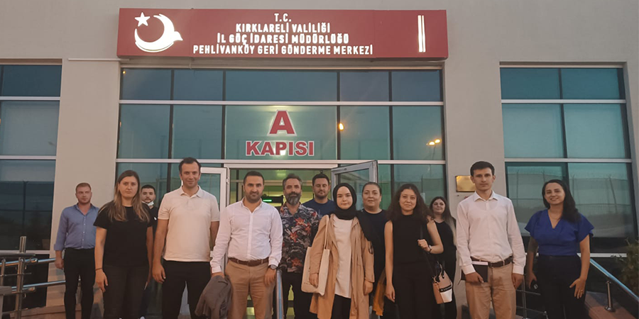 Kırklareli Pehlivanköy Geri Gönderme Merkezine Habersiz Ziyaret