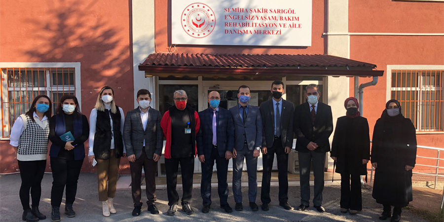 Bolu Semiha Şakir Sarıgöl Engelli Bakım ve Rehabilitasyon Merkezi ve Aile Danışma Merkezine Ziyaret Düzenlendi