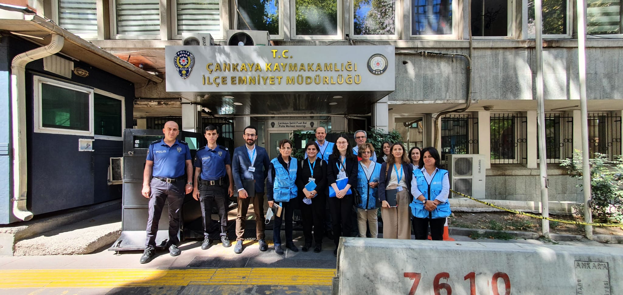 TİHEK ve SPT heyetinden Çankaya İlçe Emniyet Müdürlüğü Nezarethanelerine Ortak Ziyaret