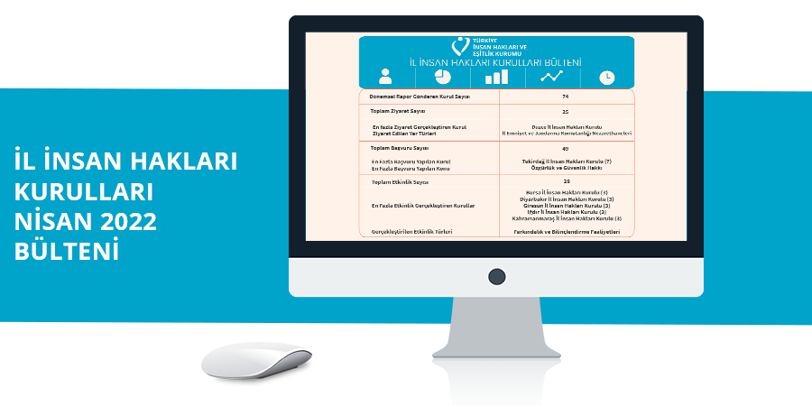İl İnsan Hakları Kurulları 2022 Yılı Nisan Ayı Bülteni