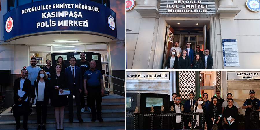 TİHEK Heyeti Beyoğlu İlçe Emniyet Müdürlüğüne Habersiz Ziyaret Gerçekleştirdi