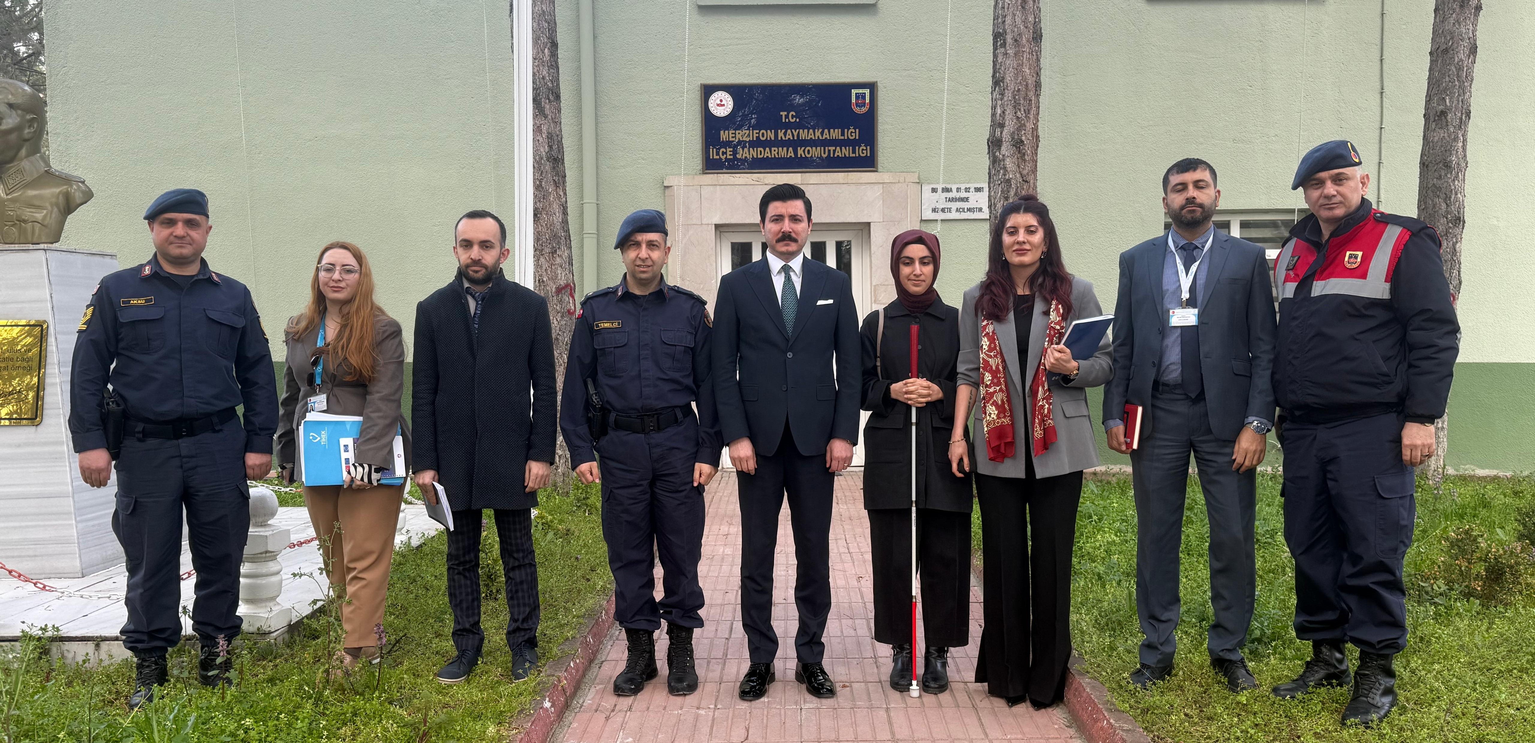 Amasya Merzifon İlçe Jandarma Komutanlığı Nezarethanelerine Habersiz Ziyaret