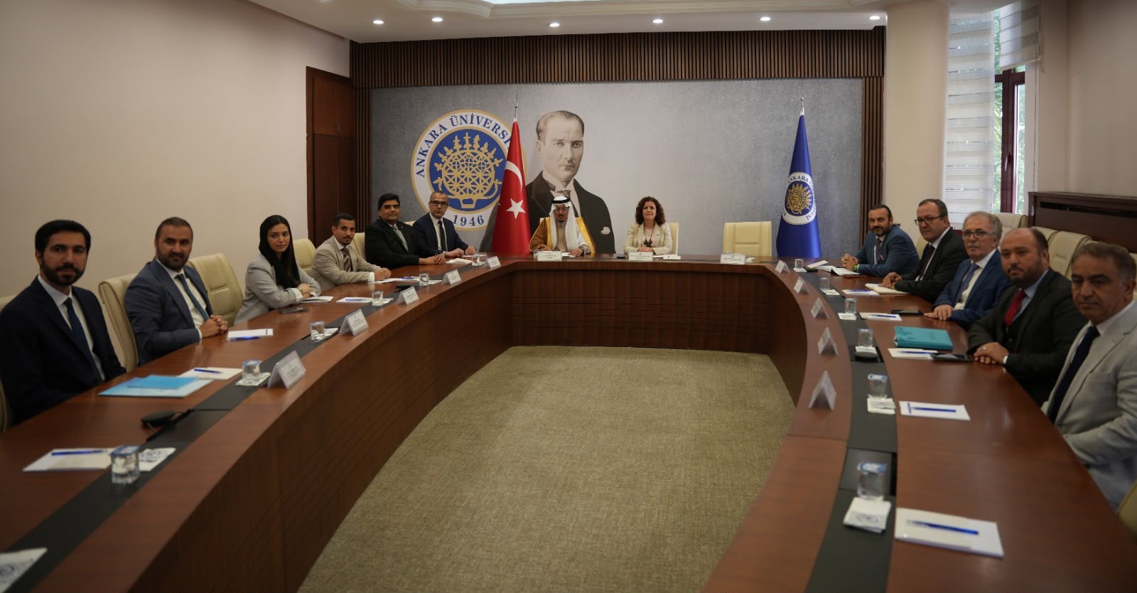 TİHEK ve İİT BDİHK Heyetlerinden Ankara Üniversitesine Ziyaret