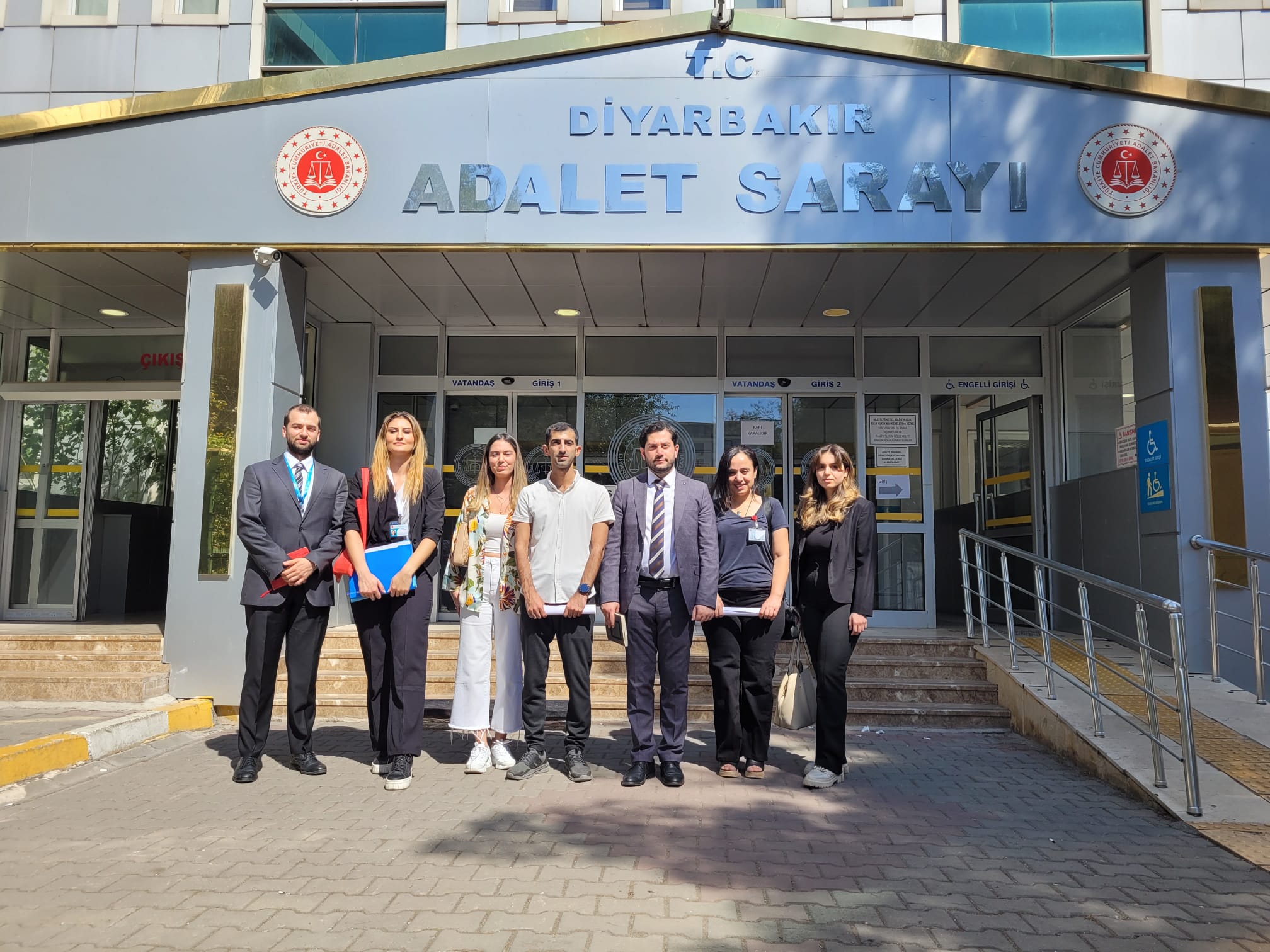 HREIT Delegation Made an Unannounced Visit to Diyarbakır Courthouse Prisoner Waiting Area.
