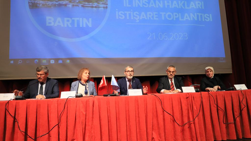 BARTIN İL İNSAN HAKLARI İSTİŞARE TOPLANTISI GERÇEKLEŞTİRİLDİ