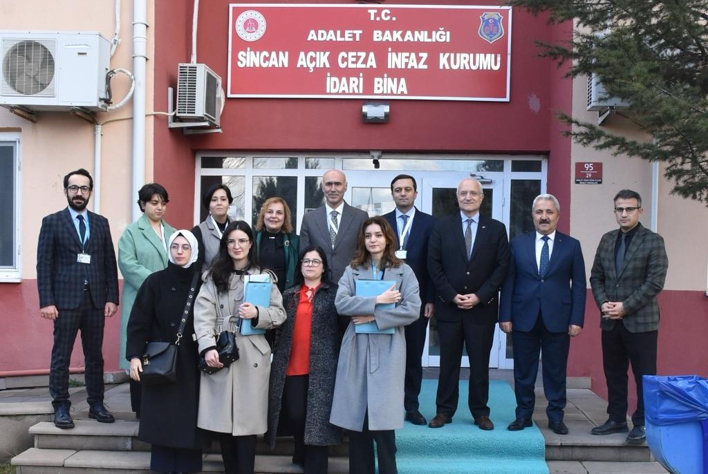 Gürcistan Ombudsmanlığı ile Sincan Açık Ceza İnfaz Kurumuna Çalışma Ziyareti Gerçekleştirildi