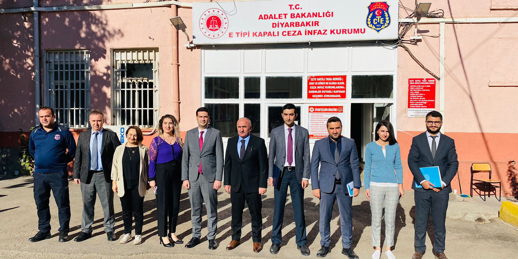 TİHEK Heyeti Diyarbakır'da Alıkonulma Merkezlerine Ziyaretler Gerçekleştirdi