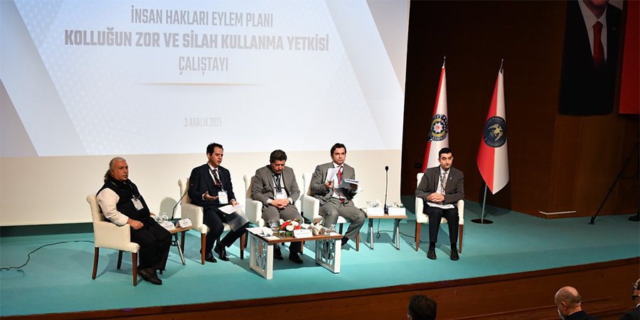 Participation to the Workshop on Law Enforcement's Power to Use Force and Weapons