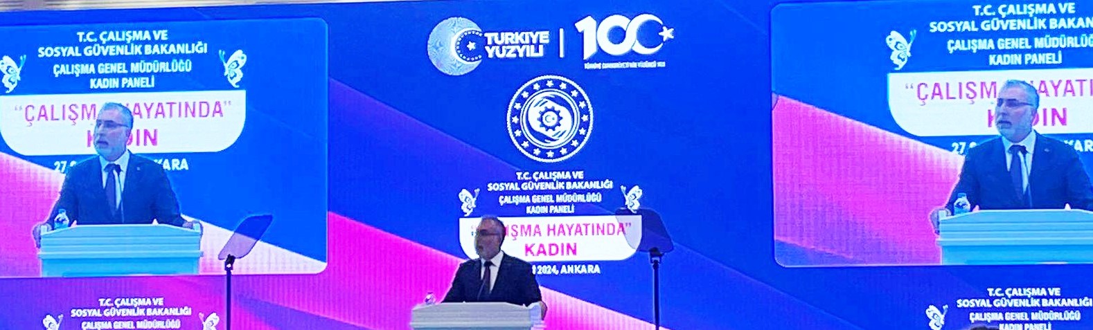 “Çalışma Hayatında Kadın” Paneline Katılım Sağlandı