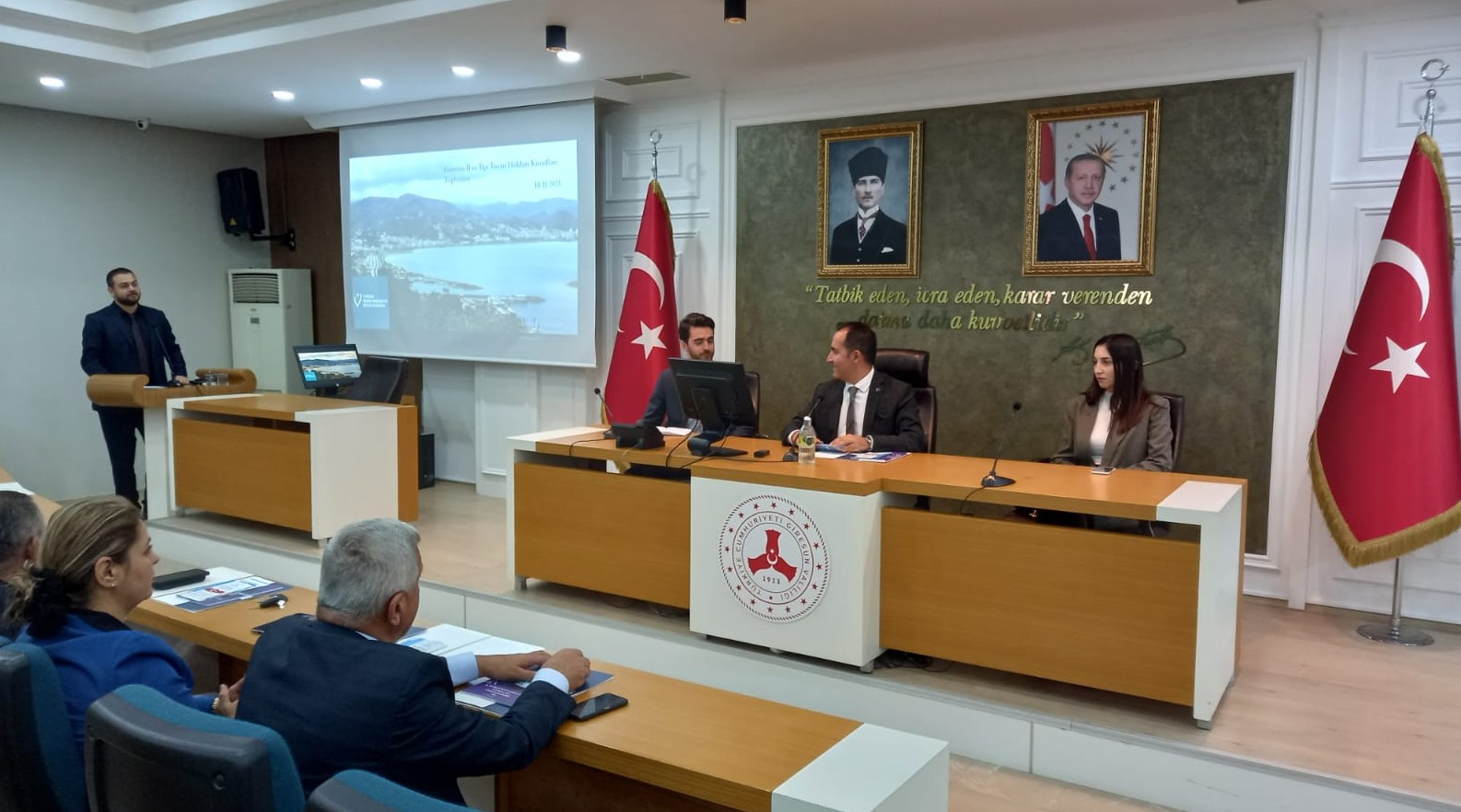 TİHEK Heyeti, Giresun İl ve İlçe İnsan Hakları Kurulları Üyeleriyle Bir Toplantı Gerçekleştirdi