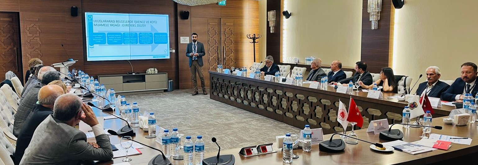 İzleme Kurulu Üyelerine Ceza İnfaz Kurumlarında Uluslararası Standartlar Konulu Eğitim Verildi