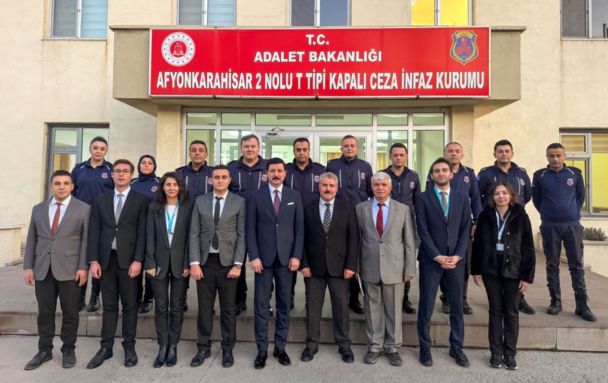 Afyonkarahisar 2 Nolu T Tipi Kapalı Ceza İnfaz Kurumuna Habersiz Ziyaret