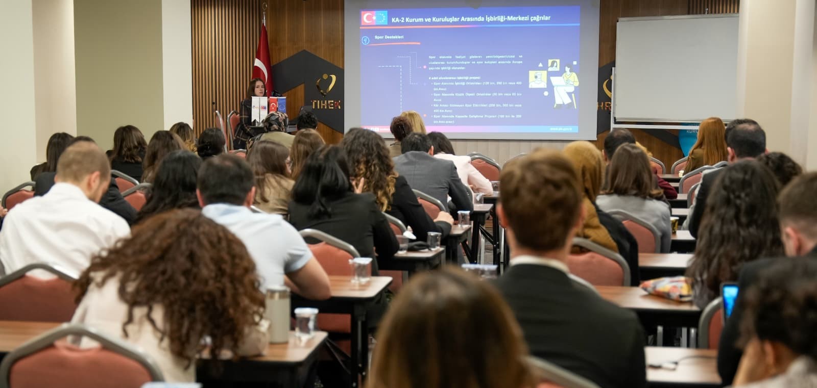 TİHEK Personeline Dışişleri Bakanlığı Avrupa Birliği Başkanlığı Temsilcilerinden Proje Döngüsü Yönetimi Eğitimi