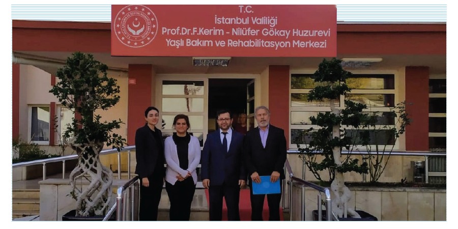 TİHEK Heyetinden İstanbul'da Prof. Dr. F. Kerim-Nilüfer Gökay Huzurevine Habersiz Ziyaret