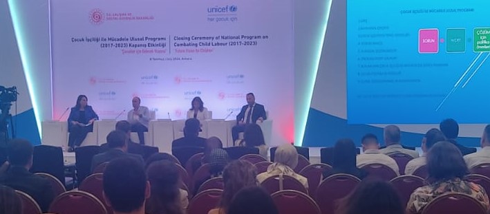 Çocuk İşçiliği ile Mücadele Ulusal Programı (2017-2023)  Kapanış Etkinliği’ne Katılım Sağlandı