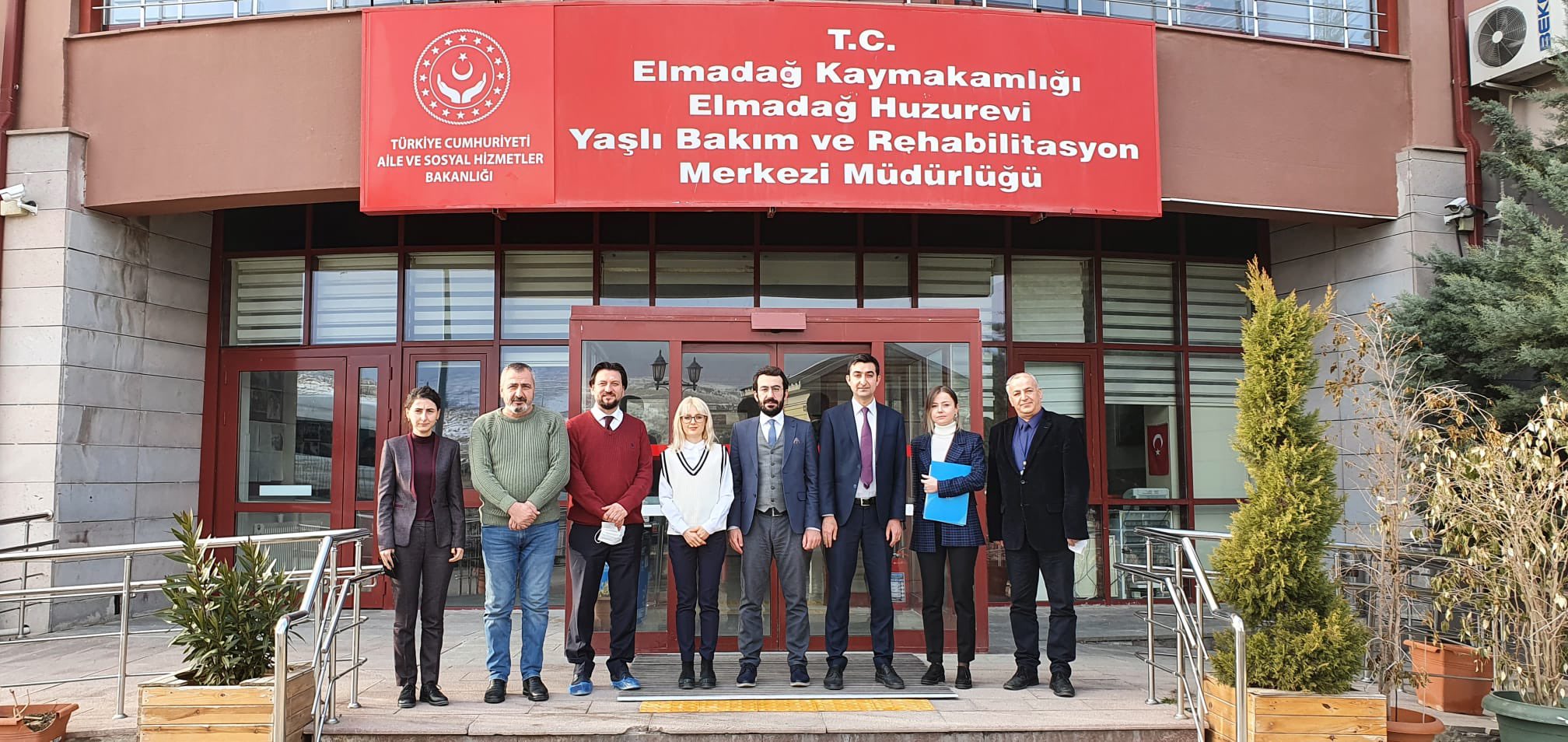 Elmadağ Huzurevi Yaşlı Bakım ve Rehabilitasyon Merkezine Ziyaret