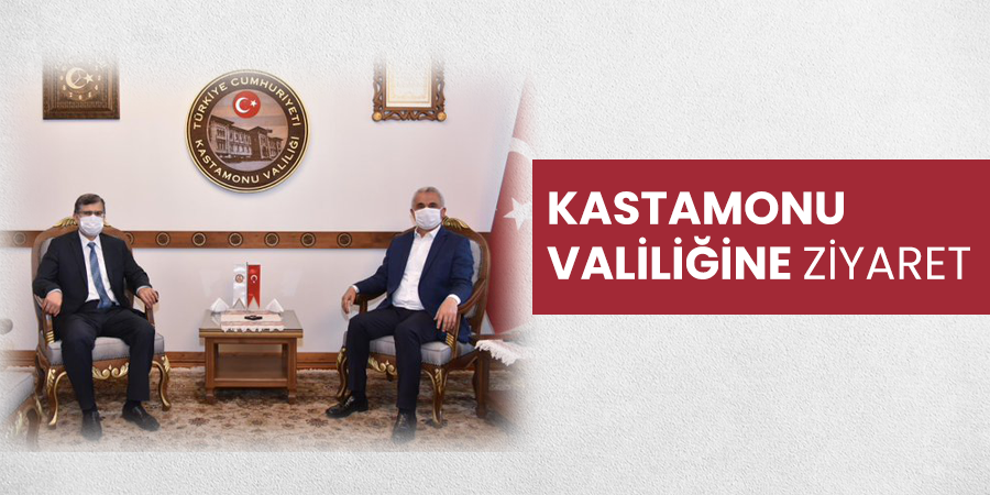 Başkan Süleyman Arslan Kastamonu Valisi Avni Çakır'ı Ziyaret Etti