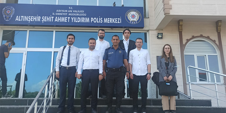 The HREIT Delegation Undertook an Unannounced Visit to Adıyaman Provincial Police Department