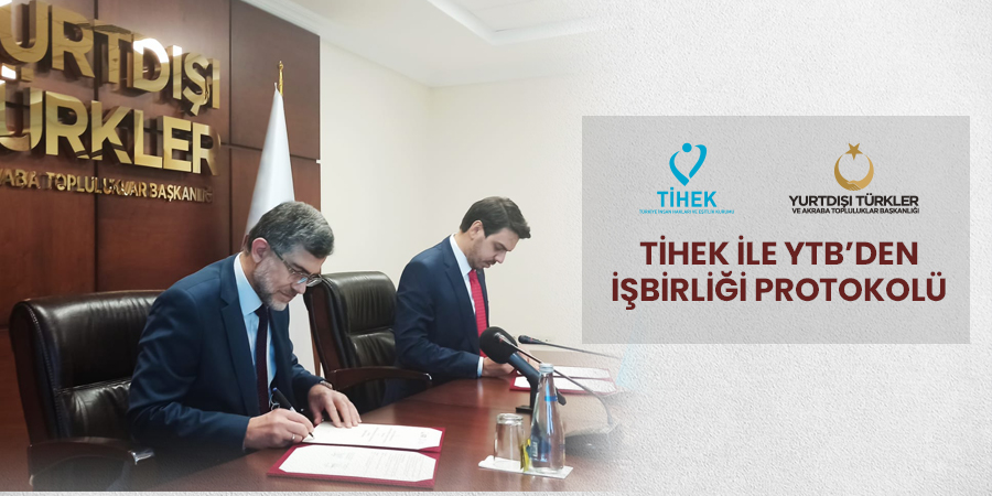 TİHEK ile YTB Arasında İşbirliği Protokolü