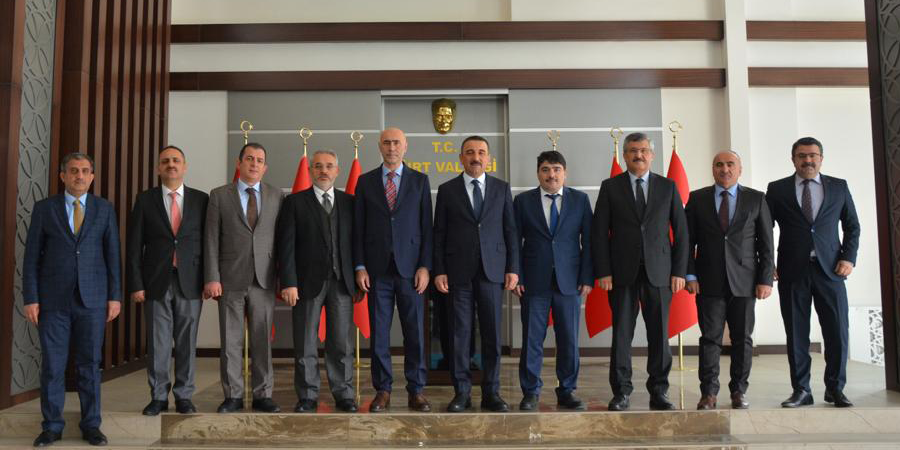 TİHEK Heyeti Siirt'te Temaslarda Bulundu