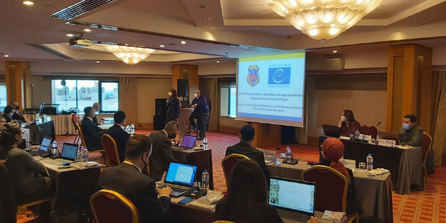 Sivil İzleme Kurullarının Etkinliğinin Avrupa Standartları Doğrultusunda Artırılması Projesi Kapsamında Düzenlenen Toplantıya Katılım Gerçekleştirildi