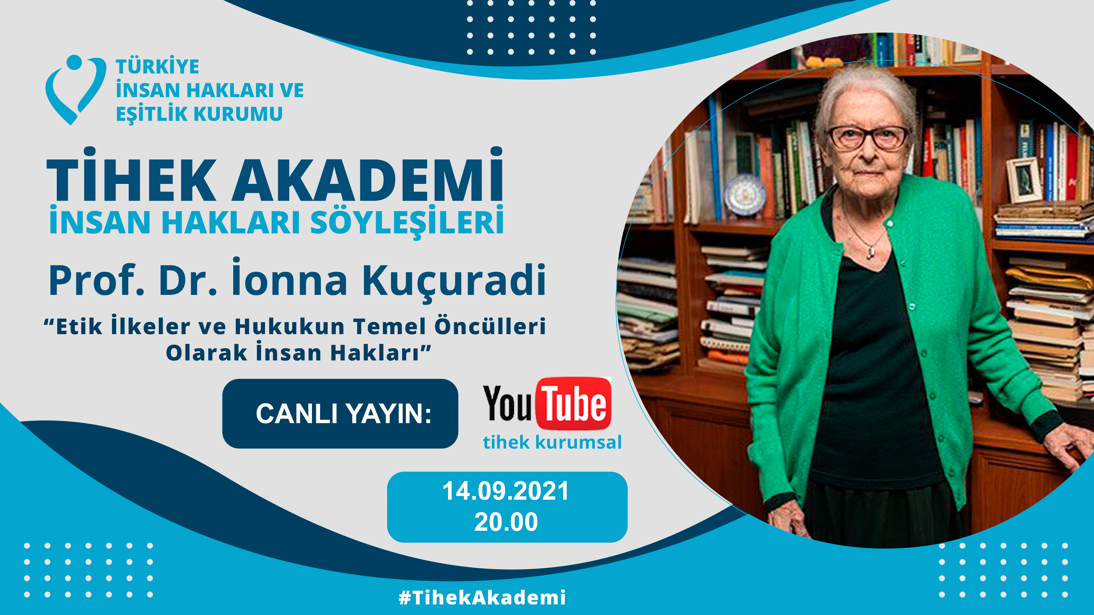 TİHEK Akademi İnsan Hakları Söyleşileri Başladı