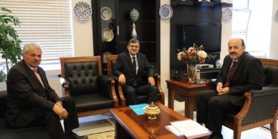 TİHEK'ten YÖK Başkanı Prof. Dr. Yekta Saraç'a Ziyaret