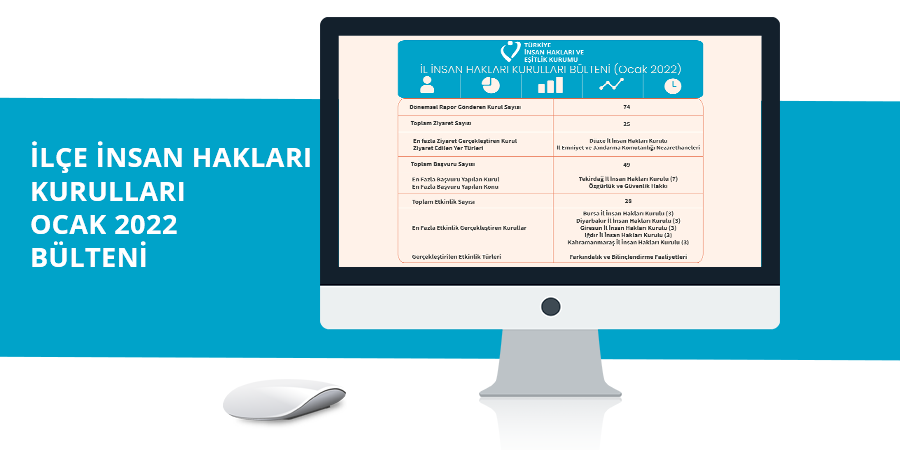 İlçe İnsan Hakları Kurulları 2022 Yılı Ocak Ayı Bülteni