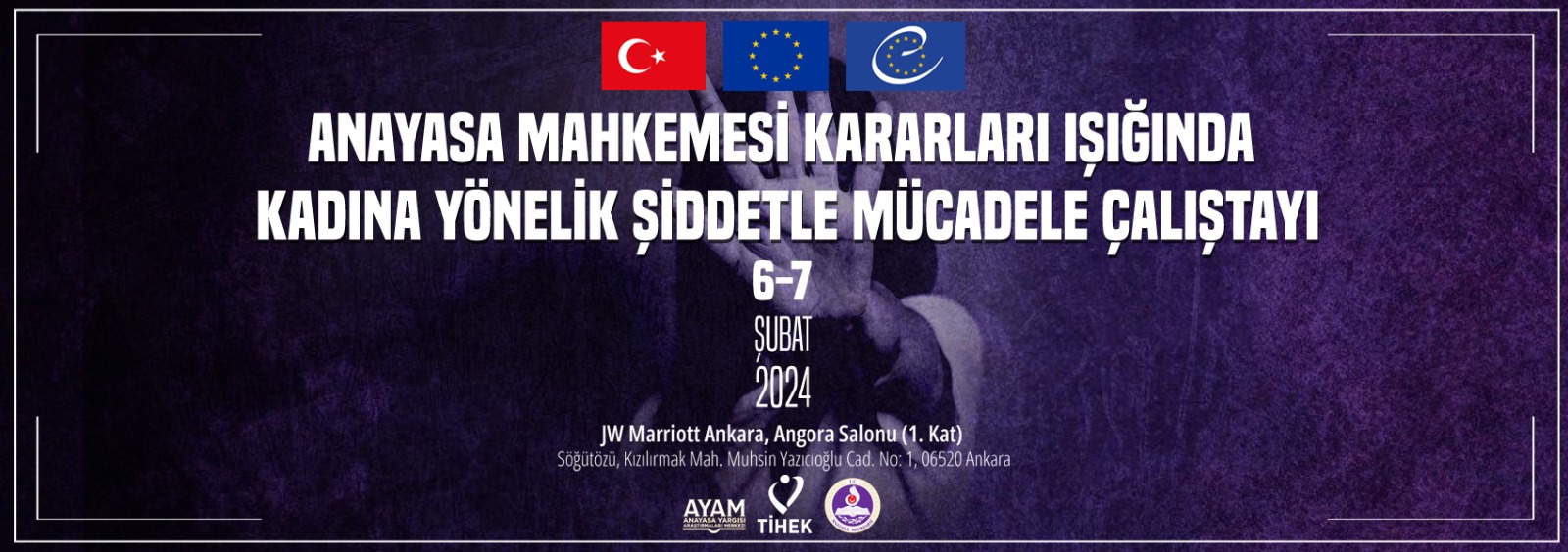 Anayasa Mahkemesi Kararları Işığında Kadına Yönelik Şiddetle Mücadele Çalıştayı Düzenleniyor