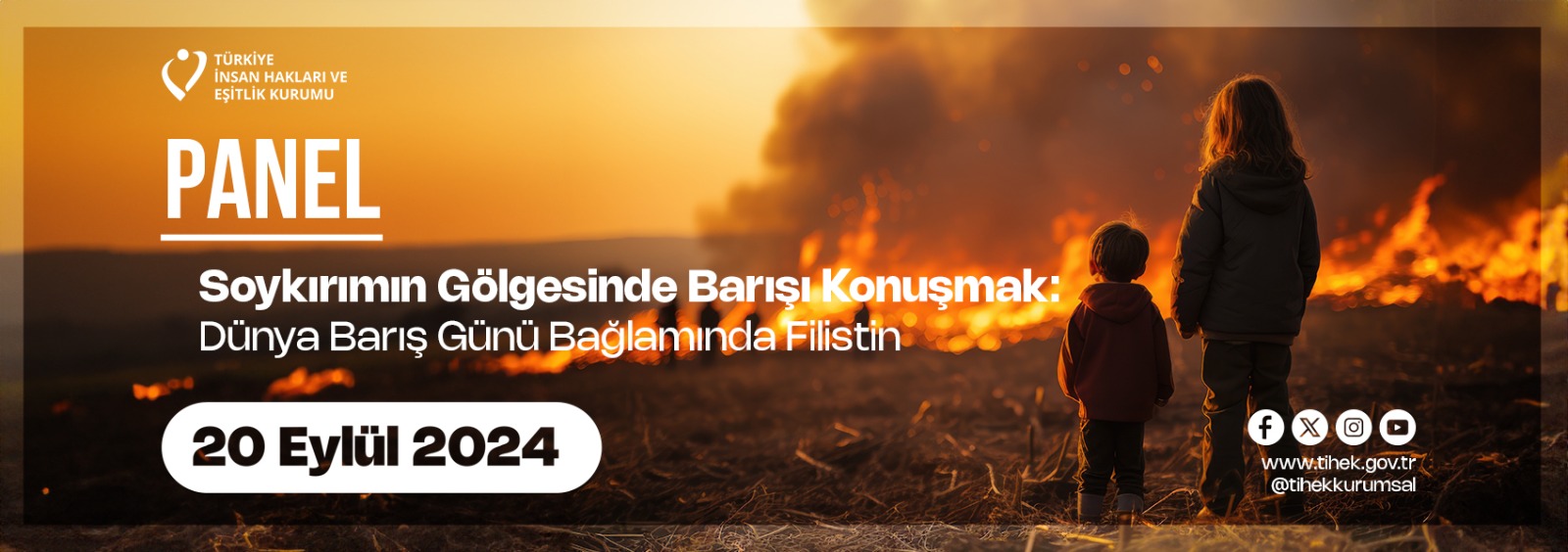 Soykırımın Gölgesinde Barışı Konuşmak: Dünya Barış Günü Bağlamında Filistin Paneli Düzenleniyor