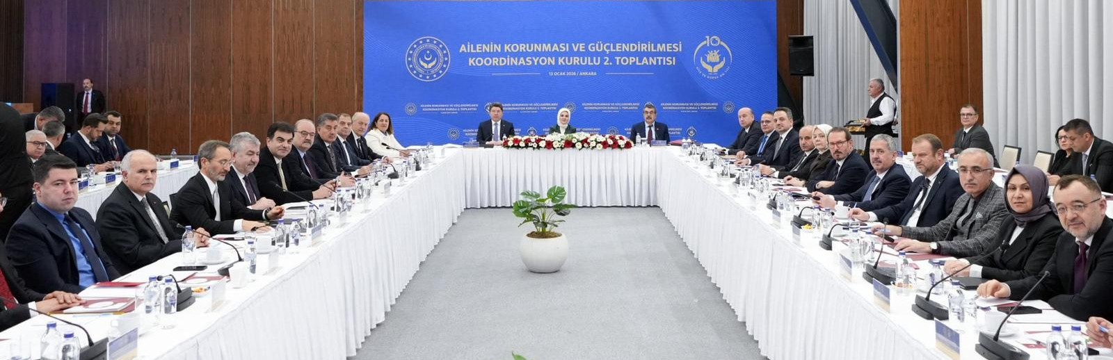 TİHEK Başkanı Altun Ailenin Korunması ve Güçlendirilmesi Koordinasyon Kurulu’nun İkinci Toplantısına Katıldı