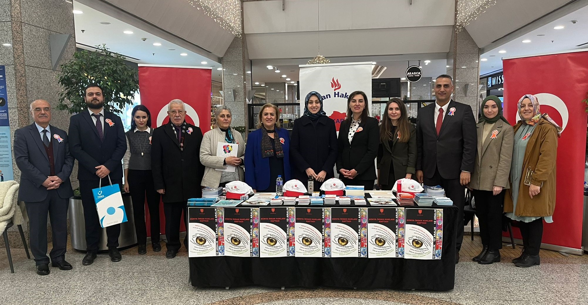 Ankara İl İnsan Hakları Kurulu Tarafından Ankamall Alışveriş Merkezinde Açılan Standa Ziyaret