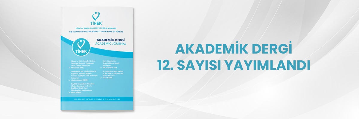 Akademik Dergi 12. Sayısı Yayımlandı