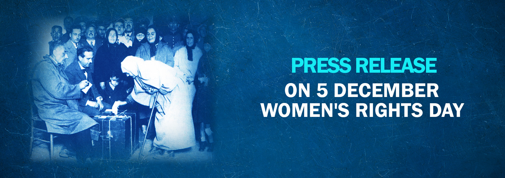 Press Release on 5 December Women's Rights Day 