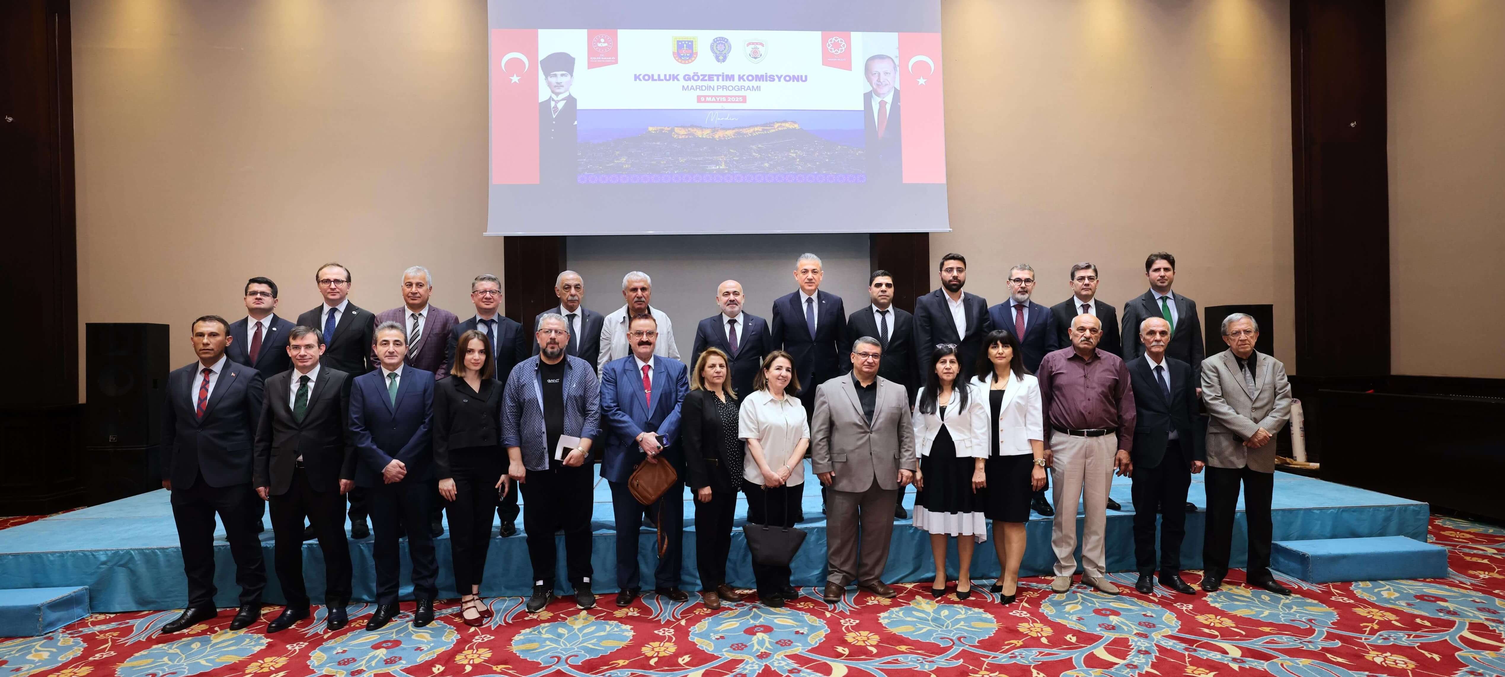 Mardin'de Kolluk Gözetim Komisyonu Toplantısına Katılım Sağlandı
