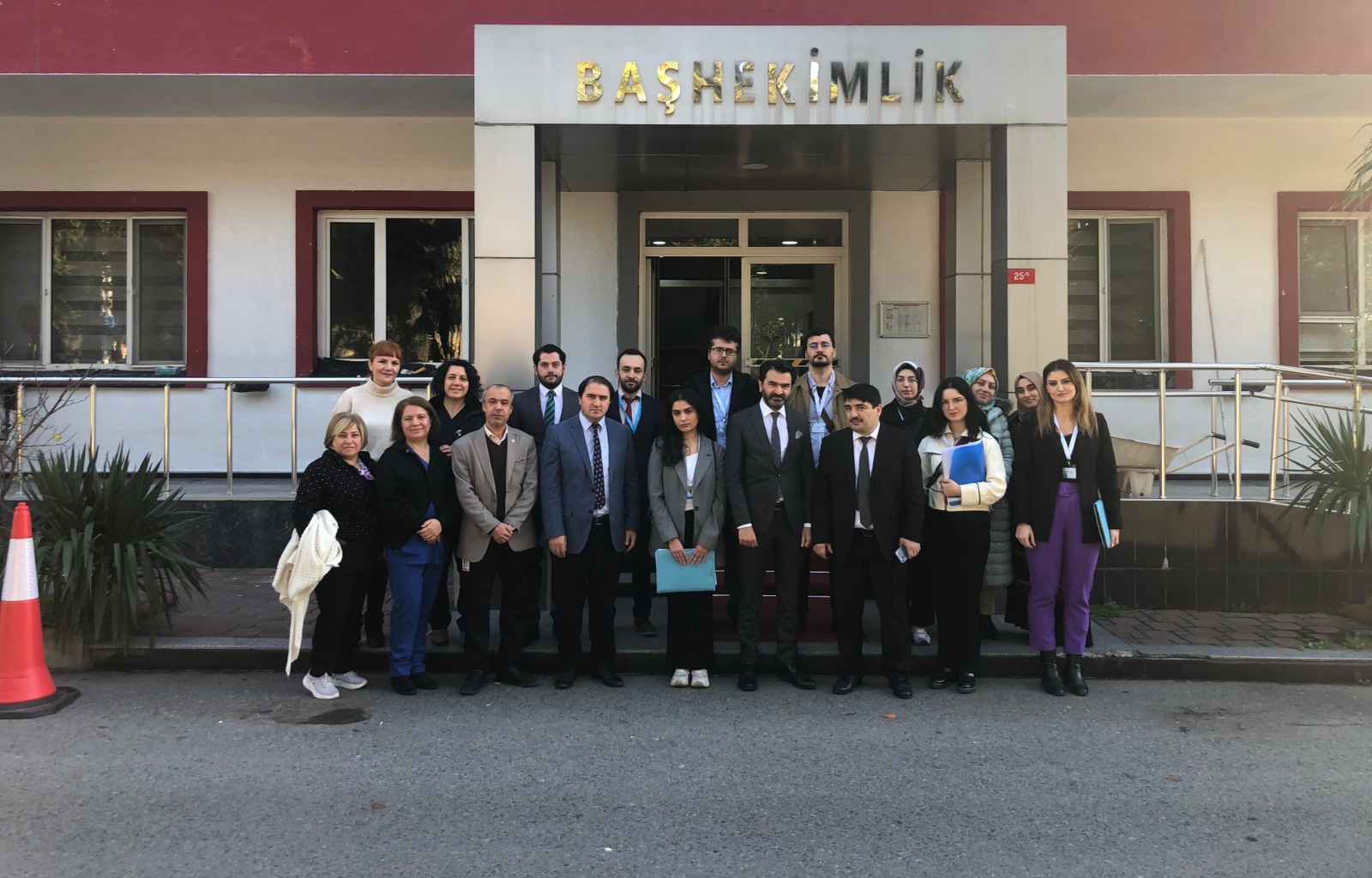 HREIT Delegation Led by Board Member Saffet Balın Visited Prof. Mazhar Osman Mental and Neurological Training and Research Hospital an Unannounced Visit