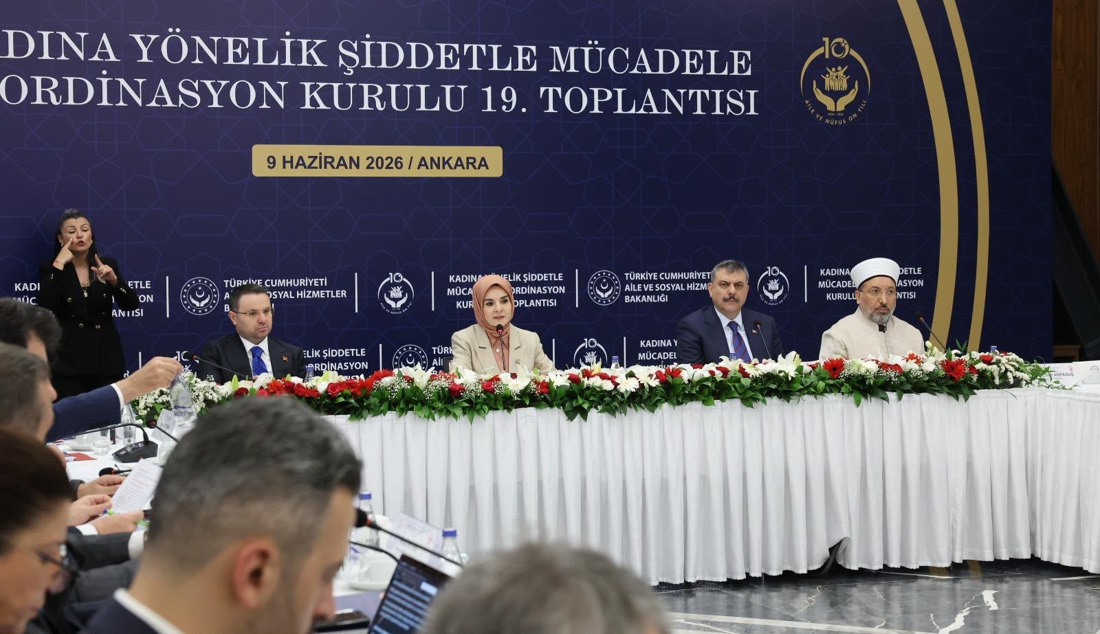 TİHEK İkinci Başkanı Muhammet Ecevit Carti, Kadına Yönelik Şiddetle Mücadele Koordinasyon Kurulu Toplantısına Katıldı