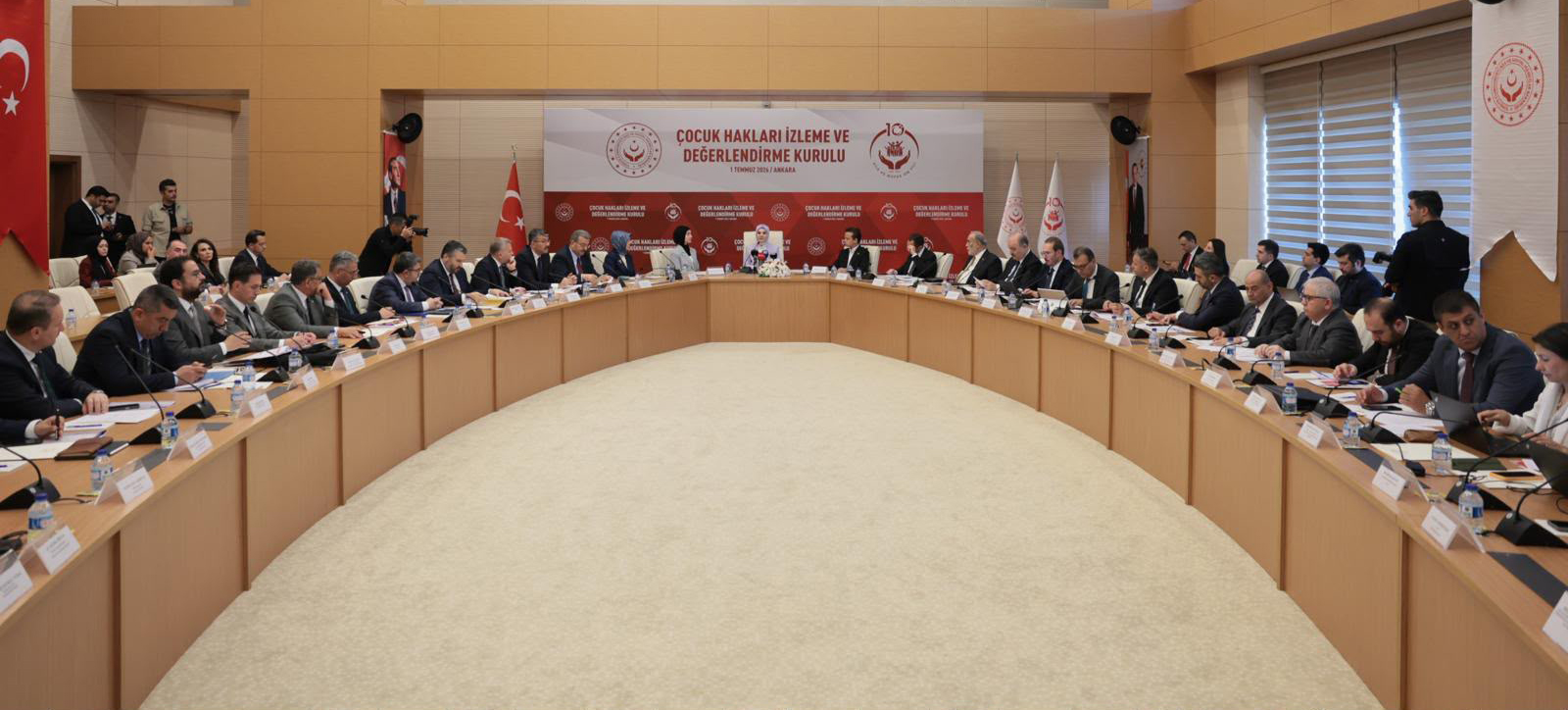 TİHEK İkinci Başkanı Muhammet Ecevit Carti, Çocuk Hakları İzleme ve Değerlendirme Kurulu Toplantısına Katıldı