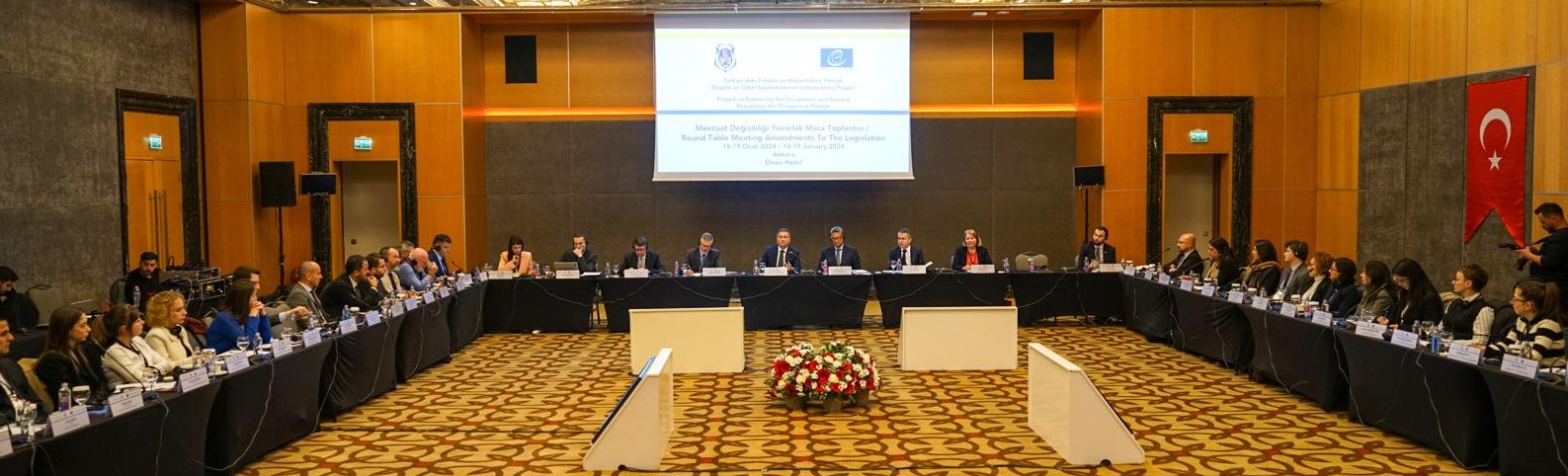 “Türkiye'deki Tutuklu ve Hükümlülere Yönelik Disiplin ve Ödül Uygulamalarının İyileştirilmesi Projesi” Kapsamında Düzenlenen Yuvarlak Masa Toplantısına Katılım