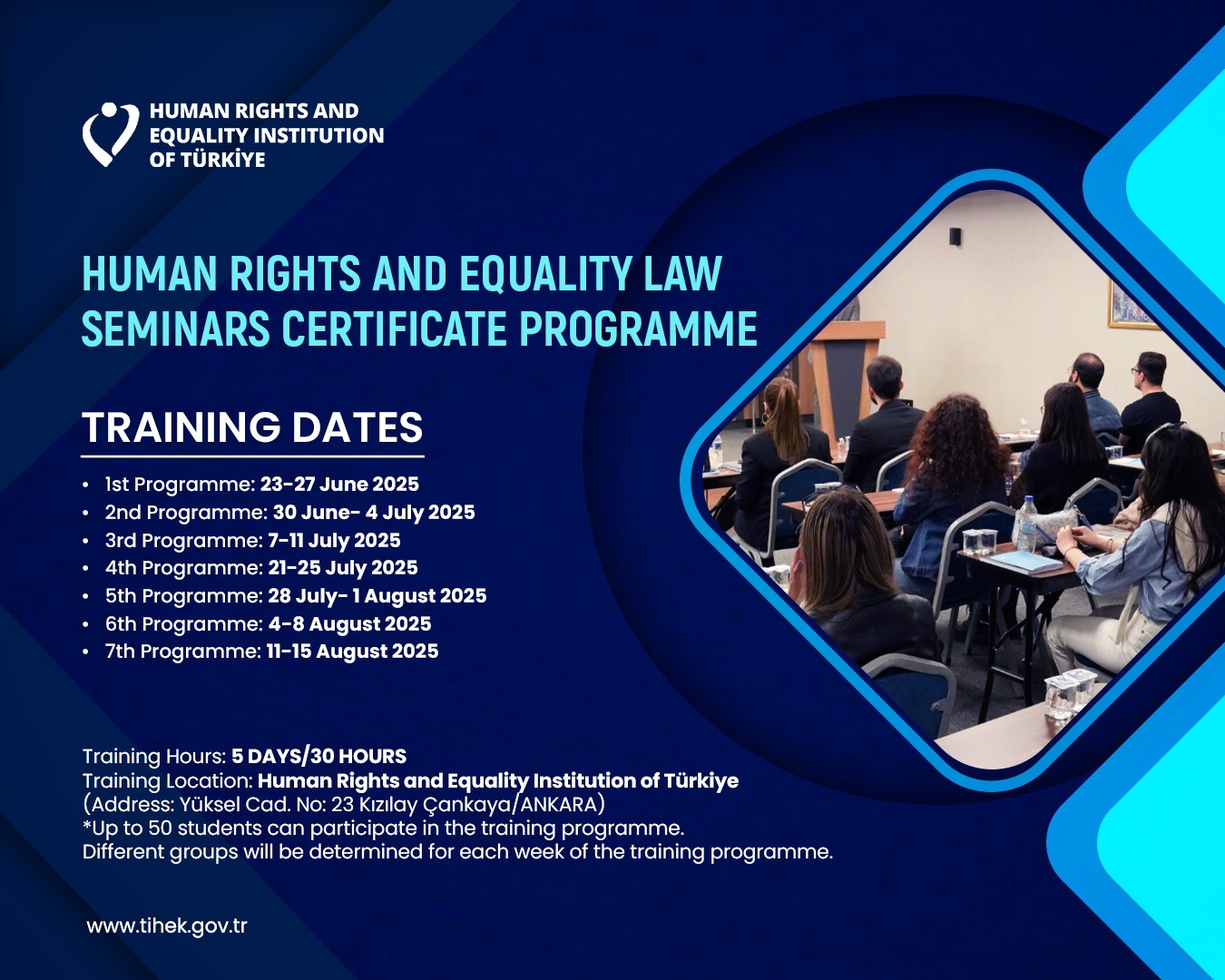 Human Rights Equality Law Seminars Certificate Program
