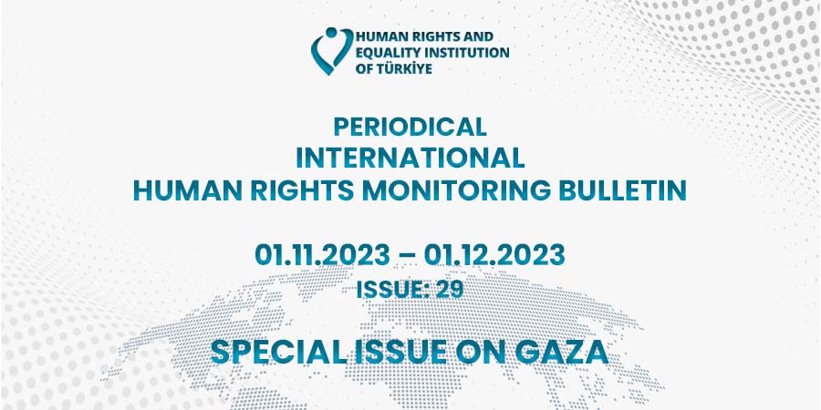 Periodical International Human Rights Monitoring Bulletin (01.11.2023 - 01.12.2023)